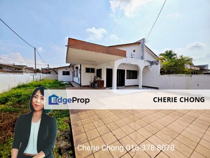 Pasir Puteh Single Storey Semi-D House With Extra Land For Sale, Perak, Ipoh