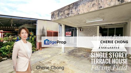 Ampang Pekan Razaki Single Storey Terrace House Facing Field , Perak, Ipoh