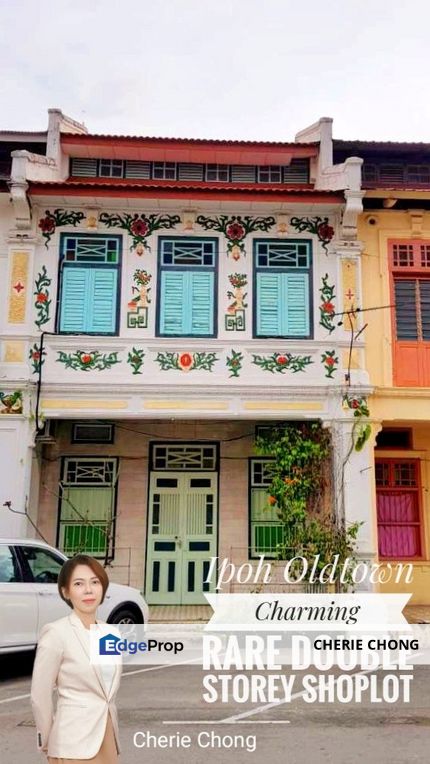 Prime Location Ipoh Oldtown Charming Rare Double Storey Shoplot , Perak, Ipoh