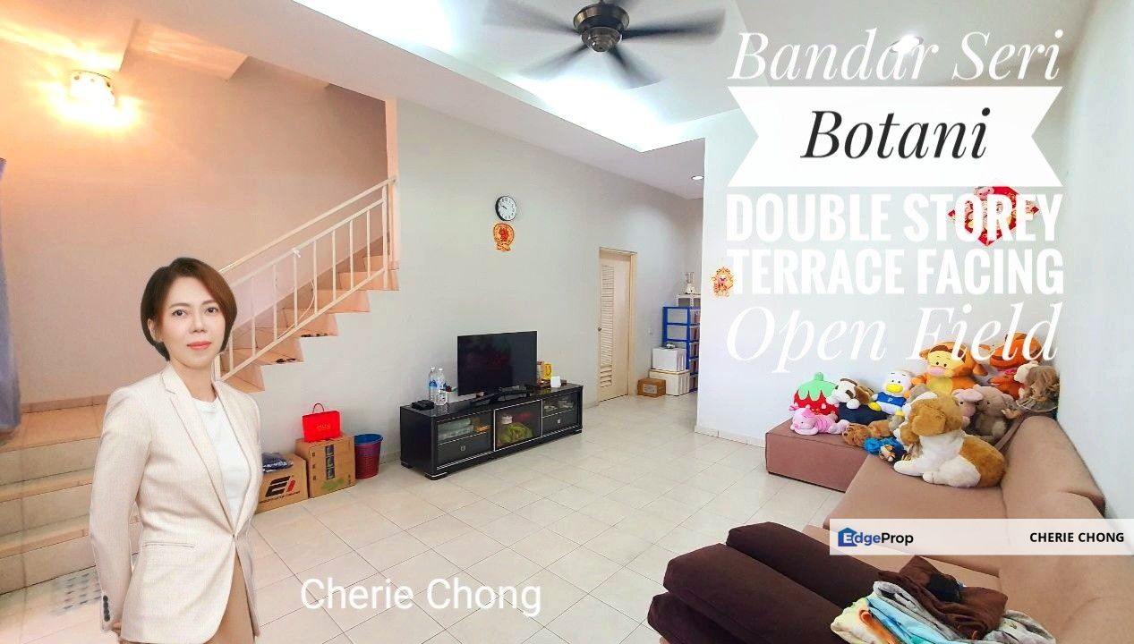 Bandar Seri Botani Seri Margosa Double Storey Terrace House Good Condition Facing Field Perfect For Families & Investors , Perak, Ipoh