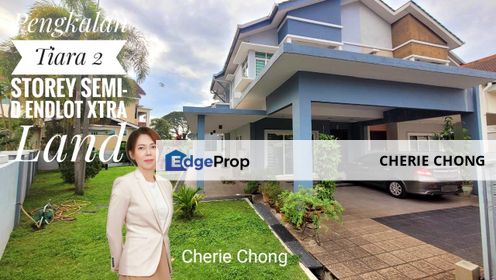 Menglembu Station 18 Pengkalan Tiara Double Storey Semi-D Endlot Cluster Unit Renovated Extra Land , Perak, Ipoh