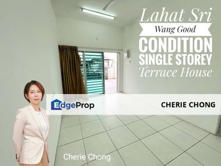 Menglembu Lahat Sri Wang Good Condition Single Storey Terrace House , Perak, Kinta