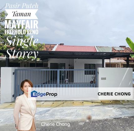 Pasir Puteh Taman Mayfair Freehold Newly Refurbished Single Storey Terrace House , Perak, Kinta