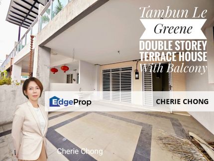 Tambun Le Greene Double Storey Terrace House With Balcony , Perak, Tambun