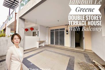 Tambun Le Greene Double Storey Terrace House With Balcony 