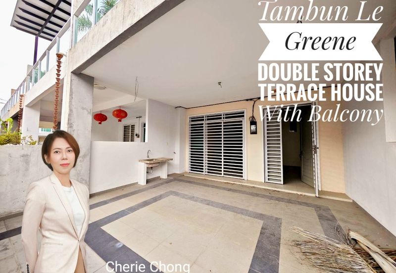Tambun Le Greene Double Storey Terrace House With Balcony 