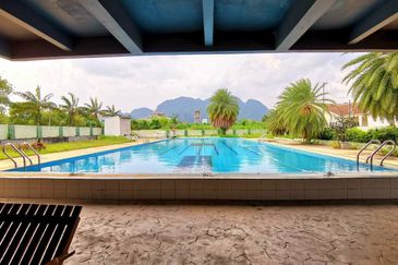 Tambun Le Greene Double Storey Terrace House Facing Field 