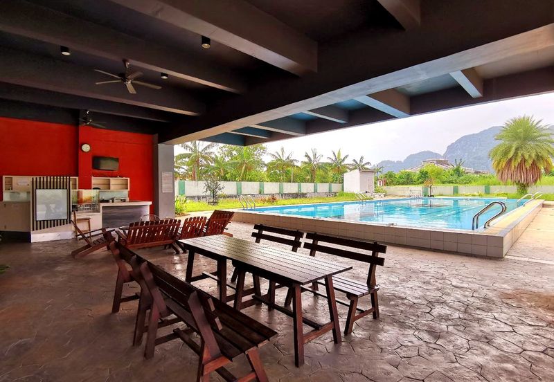 Tambun Le Greene Double Storey Terrace House Facing Field 