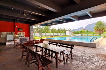 Tambun Le Greene Double Storey Terrace House Facing Field 