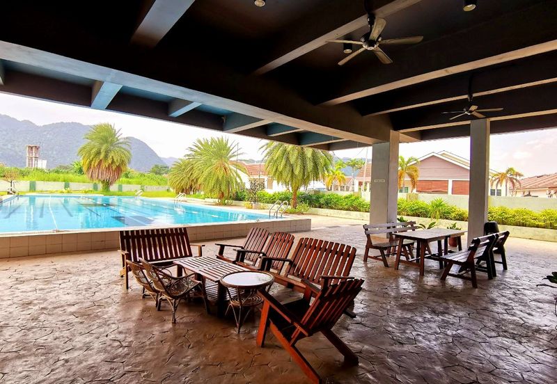 Tambun Le Greene Double Storey Terrace House Facing Field 