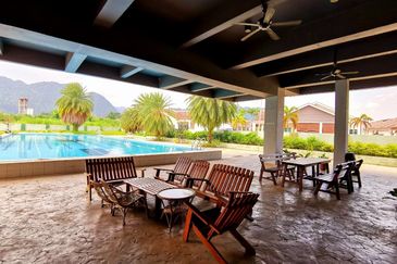 Tambun Le Greene Double Storey Terrace House Facing Field 