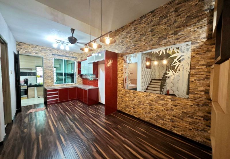 Tambun Le Greene Double Storey Terrace House Facing Field 