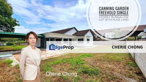 Canning Garden Single Storey Bungalow House With Huge Land , Perak, Ipoh