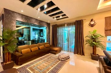 Tambun Ipoh Uplands 1 Luxury Double Storey Semi-D Corner House With Beautiful Private Pool