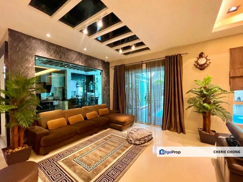 Tambun Ipoh Uplands 1 Luxury Double Storey Semi-D Corner House With Beautiful Private Pool, Perak, Tambun