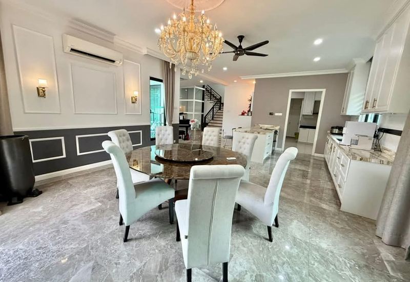 Tambun Ipoh Uplands Luxury 3 Storey Bungalow Corner House With Private Lift & Spacious Modern Design 