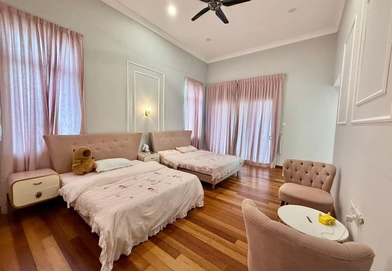 Tambun Ipoh Uplands Luxury 3 Storey Bungalow Corner House With Private Lift & Spacious Modern Design 