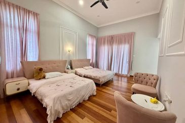 Tambun Ipoh Uplands Luxury 3 Storey Bungalow Corner House With Private Lift & Spacious Modern Design 