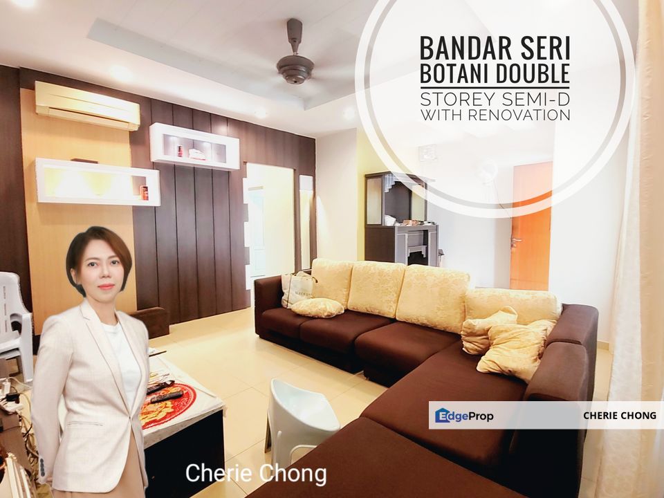 Bandar Seri Botani Seri Palma Double Storey Semi-D House With Renovation , Perak, Ipoh
