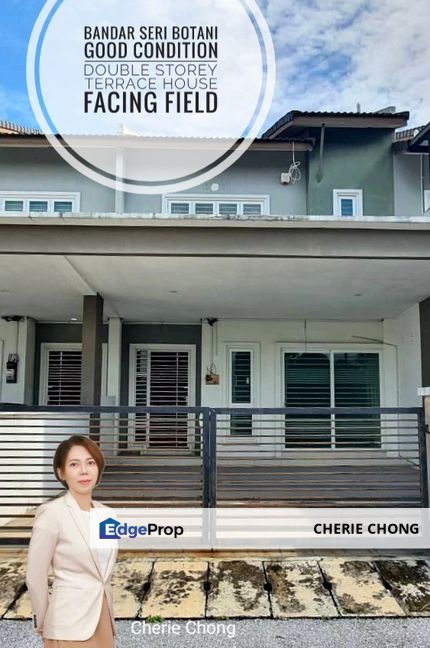 Bandar Seri Botani Seri Bougainvillea Good Condition Double Storey Terrace House Facing Field , Perak, Ipoh