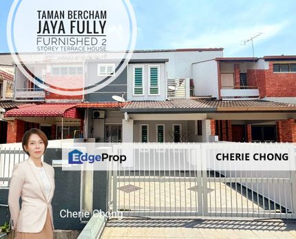 Taman Bercham Jaya Fully Furnished Double Storey Terrace House Walking Distance To Foodcourt , Perak, Kinta
