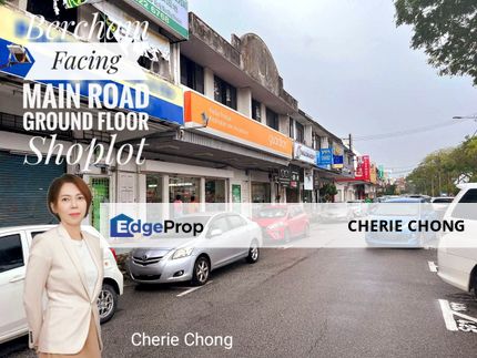Bercham Popular Area Facing Main Road Ground Floor Shoplot , Perak, Ipoh