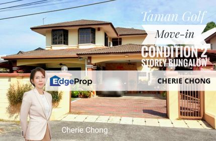 Taman Golf Move-in Condition Luxury Double Storey Bungalow With Spacious Land , Perak, Ipoh