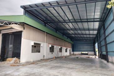 Kawasan Perindustrian Sri Rapat Prime Area Corner Factory High Ceiling Space Easy Toll Access