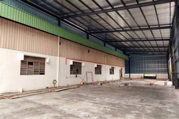 Kawasan Perindustrian Sri Rapat Prime Area Corner Factory High Ceiling Space Easy Toll Access
