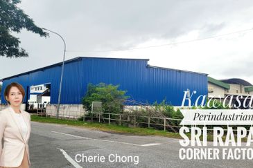 Kawasan Perindustrian Sri Rapat Prime Area Corner Factory High Ceiling Space Easy Toll Access