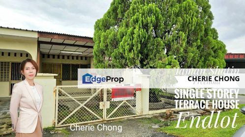 Taman Shatin Freehold Single Storey Terrace House Endlot Unit , Perak, Ipoh