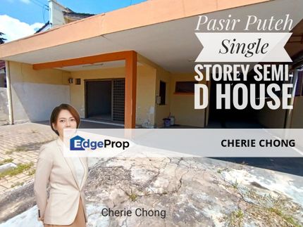 Pasir Puteh Single Storey Semi-D House Near Ipoh Town Pengkalan Botani , Perak, Pasir Puteh
