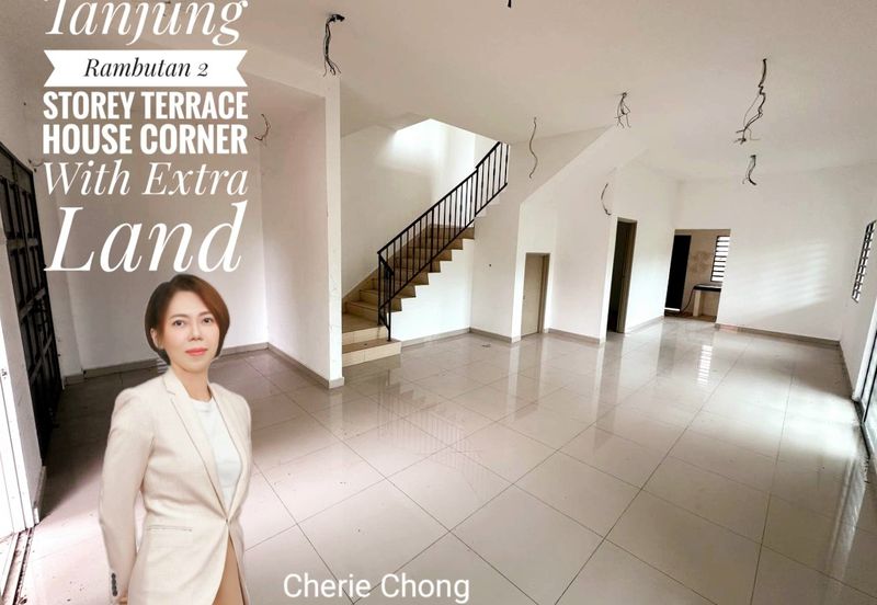 Tanjung Rambutan Brand New 2 Storey Terrace House Corner Unit With Extra Land 