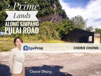 2 Prime Lands Together for Sale Along Simpang Pulai Road Near Proton 3.S. Centre, Perak, Ipoh