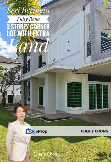 Bandar Seri Botani Seri Beringin Fully Reno 2 Storey Terrace Corner Lot With Extra Land , Perak, Ipoh