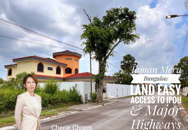 Taman Meru Bungalow Land Easy Access to Ipoh & Major Highways 