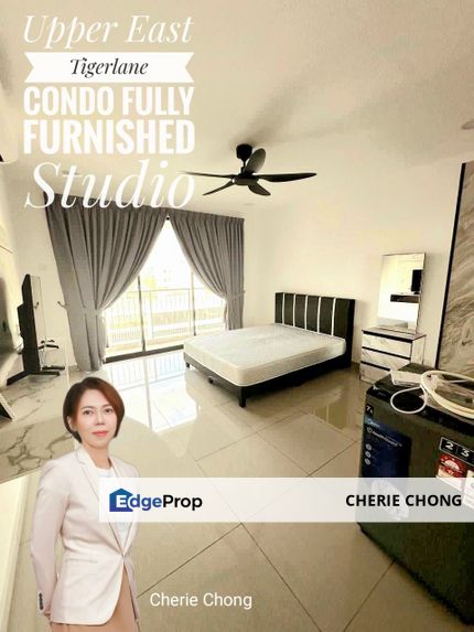 Upper East Tigerlane Condo Fully Furnished Nice Studio With Pool View , Perak, Ipoh