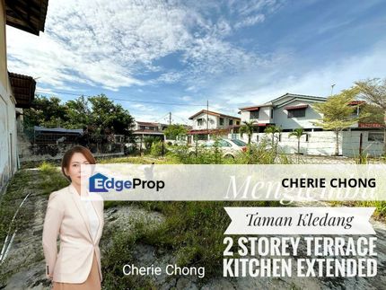 Menglembu Taman Kledang 2 Storey Terrace House Corner Unit With Extended Kitchen , Perak, Kinta