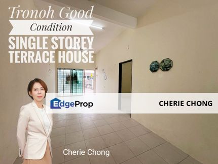 Tronoh Good Condition Single Storey Terrace House Siputeh Seri Iskandar  , Perak, Kinta