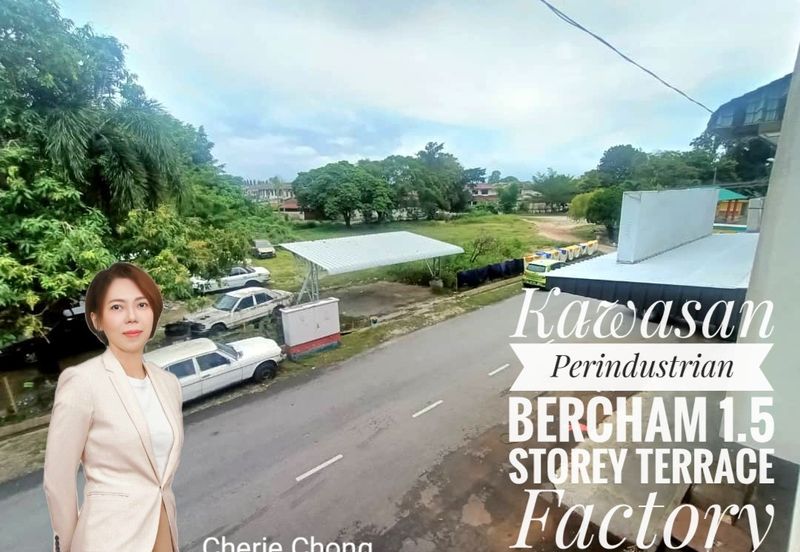 Kawasan Perindustrian Bercham 1.5 Storey Terrace Factory With Ample Parking Spaces 
