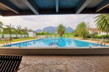 Tambun Le Greene Single Storey Terrace House Gated & Guarded With Clubhouse Facilities 