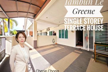 Tambun Le Greene Single Storey Terrace House Gated & Guarded With Clubhouse Facilities 