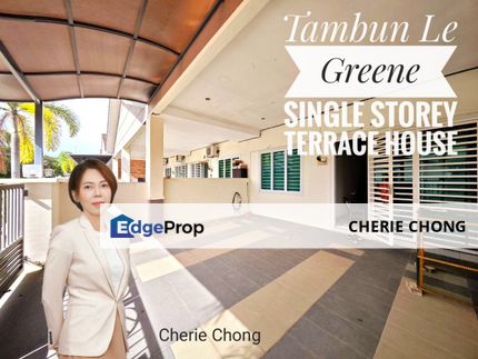 Tambun Le Greene Single Storey Terrace House Gated & Guarded With Clubhouse Facilities , Perak, Tambun