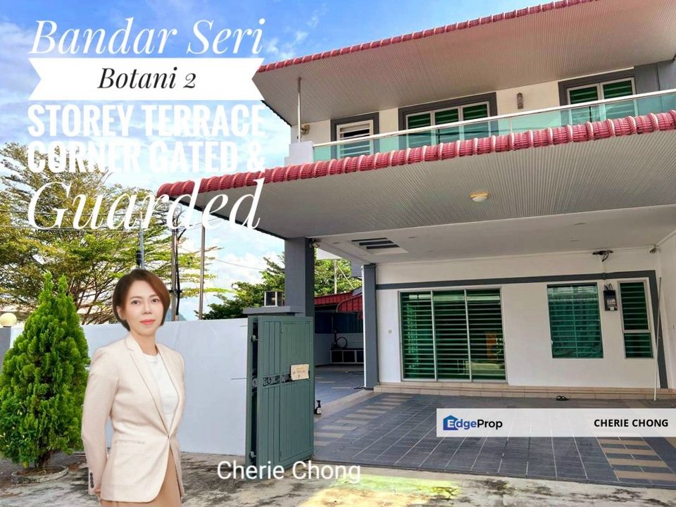 Bandar Seri Botani 2 Storey Terrace House Corner Unit Gated & Guarded , Perak, Ipoh
