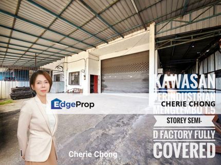 Kawasan Perindustrian Menglembu Strategic Fully Covered 1.5 Storey Semi-D Factory , Perak, Menglembu