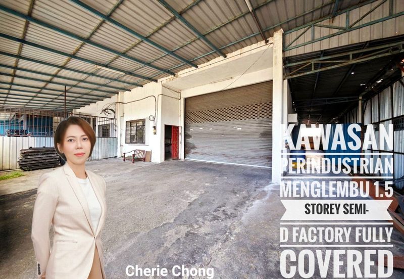 Kawasan Perindustrian Menglembu Strategic Fully Covered 1.5 Storey Semi-D Factory 