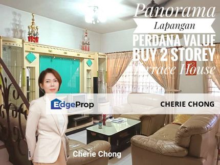 Panorama Lapangan Perdana Value Buy 2 Storey Terrace House Near Botani Gunung Rapat , Perak, Ipoh