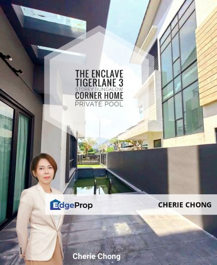 The Enclave Tigerlane 3 Storey Bungalow Corner Home Gated & Guarded With Private Pool , Perak, Kinta