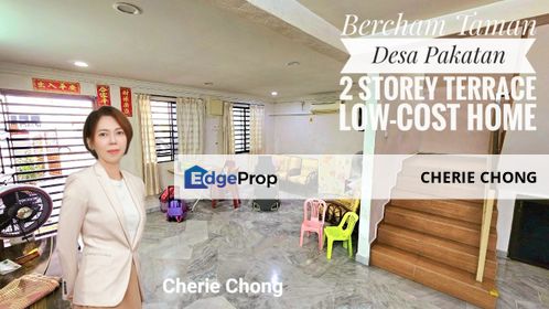 Taman Desa Pakatan 2 Storey Terrace Low-cost Home Near Botani Pengkalan Ipoh Town, Perak, Lahat