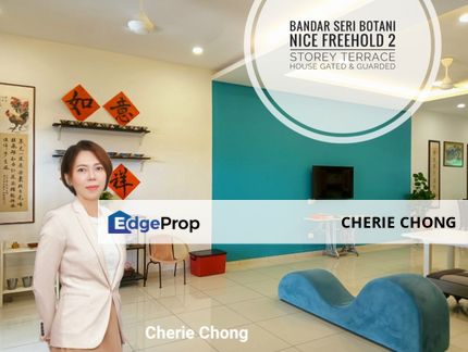 Bandar Seri Botani Freehold Nice 2 Storey Terrace House Gated & Guarded Near Ipoh Town & Toll, Perak, Ipoh